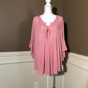 NWT Plus Size Boho Top by Style & Co.